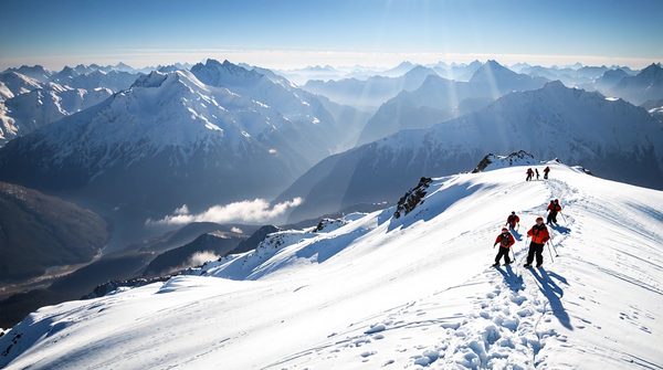 Experience the thrill of the haute route ski tours